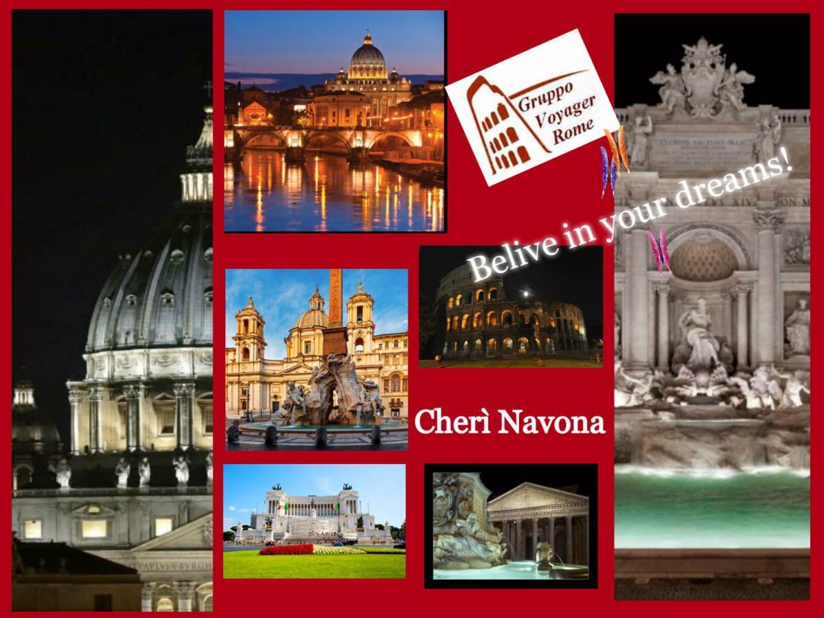 Cheri Navona Rome Buitenkant foto
